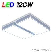 글레인 거실등 LED 120W(2+2 W700mm) 인디고블루