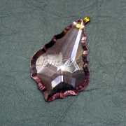 크리스탈 낙엽 핑크 中(W33XH50mm)