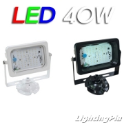 LED 40W 옥외투광기(간판등) 백색/흑색