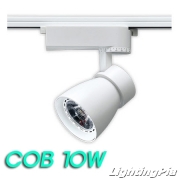 LT-001 COB LED 10W 레일등(Φ74XL165mm)-백색/흑색