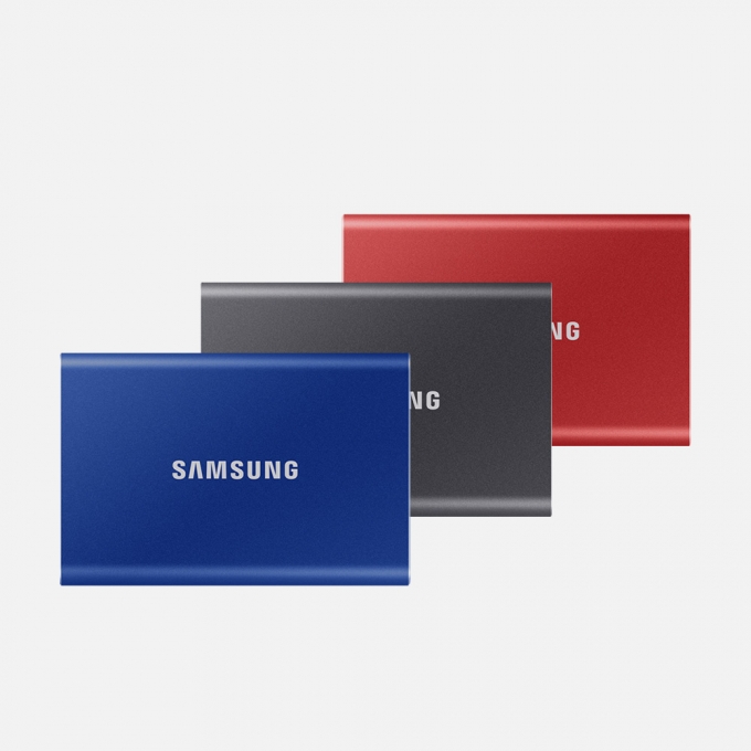 삼성전자 삼성 포터블 외장 SSD T7 USB 3.2 Gen.2 500GB 공식인증 (정품)