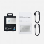 삼성전자 삼성 포터블 외장 SSD T7 Touch USB 3.2 Gen.2 500GB 공식인증 (정품)