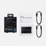 삼성전자 삼성 포터블 외장 SSD T7 Touch USB 3.2 Gen.2 2TB 공식인증 (정품)